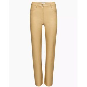 Aritzia Babaton Wilfred High-waisted Vegan Leather Pants